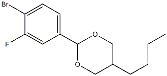 2-(4-BroMo-3-fluorophenyl)-5-butyl-1,3-dioxane CAS#: 1363339-35-8