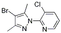 2-(4-Bromo-3,5-dimethylpyrazol-1-yl)-3-chloropyridine CAS#: 1150271-21-8
