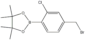 2-(4-(Bromomethyl)-2-chlorophenyl)-4,4,5,5-tetramethyl-1,3,2-dioxaborolane CAS#: 1256360-55-0