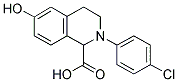 2-(4-CHLORO-PHENYL)-6-HYDROXY-1,2,3,4-TETRAHYDRO-ISOQUINOLINE-1-CARBOXYLIC ACID CAS#: 1260637-90-8