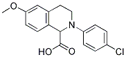 2-(4-CHLORO-PHENYL)-6-METHOXY-1,2,3,4-TETRAHYDRO-ISOQUINOLINE-1-CARBOXYLIC ACID CAS#: 1260643-11-5