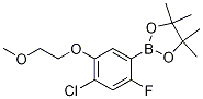 2-(4-Chloro-2-fluoro-5-(2-methoxyethoxy)phenyl)-4,4,5,5-tetramethyl-1,3,2-dioxaborolane CAS#: 1256360-21-0