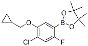 2-(4-Chloro-5-(cyclopropylmethoxy)-2-fluorophenyl)-4,4,5,5-tetramethyl-1,3,2-dioxaborolane CAS#: 1256360-17-4