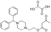 2-(4-DiphenylMethyl-1-piperazinyl)ethyl Acetoacetate Oxalate CAS#: 1261268-85-2
