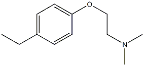 2-(4-Ethylphenoxy)-N,N-dimethylethanamine CAS#: 1339903-09-1