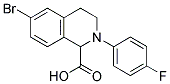2-(4-FLUORO-PHENYL)-6-BROMO-1,2,3,4-TETRAHYDRO-ISOQUINOLINE-1-CARBOXYLIC ACID CAS#: 1260642-96-3