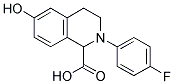 2-(4-FLUORO-PHENYL)-6-HYDROXY-1,2,3,4-TETRAHYDRO-ISOQUINOLINE-1-CARBOXYLIC ACID CAS#: 1260644-01-6