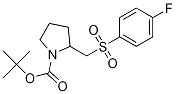 2-(4-Fluoro-benzenesulfonylmethyl)-pyrrolidine-1-carboxylic acid tert-butyl ester CAS#: 1353973-85-9