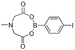 2-(4-Iodophenyl)-6-methyl-1,3,6,2-dioxazaborocane-4,8-dione CAS#: 1257649-56-1