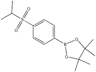 2-(4-(Isopropylsulfonyl)phenyl)-4,4,5,5-tetramethyl-1,3,2-dioxaborolane CAS#: 1256359-13-3