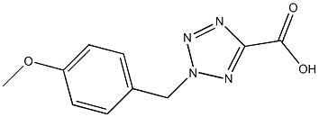 2-(4-Methoxybenzyl)-2H-tetrazole-5-carboxylic acid CAS#: 70978-20-0