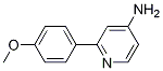 2-(4-Methoxyphenyl)pyridin-4-aMine CAS#: 1215072-60-8