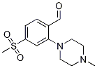 2-(4-Methylpiperazin-1-yl)-4-(methylsulfonyl)benzaldehyde CAS#: 1197193-37-5