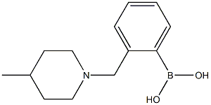 2-((4-Methylpiperidin-1-yl)Methyl)phenylboronic acid CAS#: 1313737-75-5