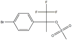 2-(4-broMophenyl)-1,1,1-trifluoropropan-2-yl Methanesulfonate CAS#: 1225380-04-0