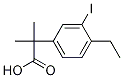 2-(4-ethyl-3-iodophenyl)-2-Methylpropanoic acid CAS#: 1256584-73-2