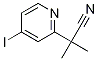2-(4-iodopyridin-2-yl)-2-Methylpropanenitrile CAS#: 1217486-73-1