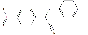 2-(4-nitrophenyl)-3-p-tolylpropanenitrile CAS#: 1254177-46-2