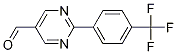 2-(4-(trifluoromethyl)phenyl)pyrimidine-5-carbaldehyde CAS#: 1102229-83-3