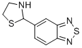 2-(5-Benzo-2,1,3-thiadiazolyl)thiazolidine CAS#: 71605-70-4