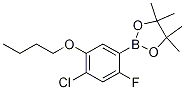 2-(5-Butoxy-4-chloro-2-fluorophenyl)-4,4,5,5-tetraMethyl-1,3,2-dioxaborolane CAS#: 1256360-19-6