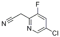 2-(5-chloro-3-fluoropyridin-2-yl)acetonitrile CAS#: 1227572-25-9