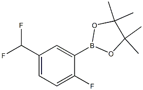 2-(5-(difluoroMethyl)-2-fluorophenyl)-4,4,5,5-tetraMethyl-1,3,2-dioxaborolane CAS#: 1142228-23-6