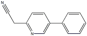 2-(5-phenylpyridin-2-yl)acetonitrile CAS#: 1227606-86-1