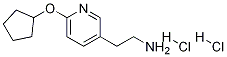 2-(6-(cyclopentyloxy)pyridin-3-yl)ethanaMine dihydrochloride CAS#: 1337879-88-5
