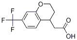 2-(7-(TRIFLUOROMETHYL)CHROMAN-4-YL)ACETIC ACID CAS#: 1121583-64-9