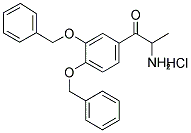 2-AMINO-3',4'-DIBENZYLOXYPROPIOPHENONE, HYDROCHLORIDE CAS#: 1219199-37-7