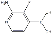 2-AMino-3-fluoropyridine-4-boronic acid CAS#: 1310384-05-4