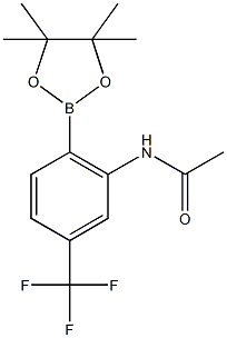 2-Acetamido-4-(trifluoromethyl)phenylboronic acid, CAS#: 1150271-57-0