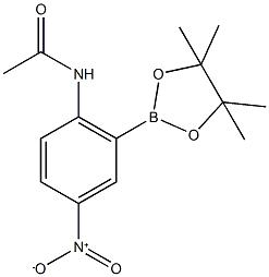 2-Acetamido-5-nitrophenylboronic acid,pinacol ester CAS#: 1150271-73-0