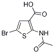 2-(Acetylamino)-5-bromo-3-thiophenecarboxylic acid CAS#: 1160474-66-7