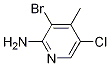 2-Amino-3-bromo-5-chloro-4-methylpyridine CAS#: 1199773-28-8