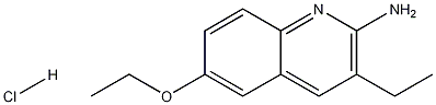 2-Amino-3-ethyl-6-ethoxyquinoline hydrochloride CAS#: 1172906-16-9