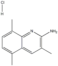 2-Amino-3,5,8-trimethylquinoline hydrochloride CAS#: 1170128-50-3