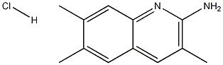 2-Amino-3,6,7-trimethylquinoline hydrochloride CAS#: 1172841-52-9
