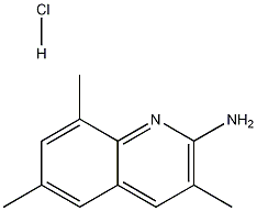 2-Amino-3,6,8-trimethylquinoline hydrochloride CAS#: 1170570-75-8