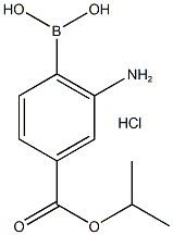 2-Amino-4-(isopropoxycarbonyl)phenylboronic acid, CAS#: 1150114-64-9