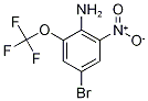 2-Amino-5-bromo-3-(trifluoromethoxy)nitrobenzene, 2-Amino-5-bromo-3-nitro-alpha,alpha,alpha-trifluoroanisole CAS#: 1257535-31-1