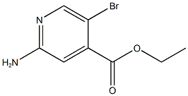 2-Amino-5-bromo-4-pyridinecarboxylic acid ethyl ester CAS#: 1214374-01-2