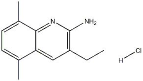 2-Amino-5,8-dimethyl-3-ethylquinoline hydrochloride CAS#: 1172315-99-9