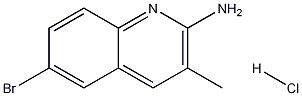 2-Amino-6-bromo-3-methylquinoline hydrochloride CAS#: 1171728-14-5