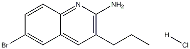 2-Amino-6-bromo-3-propylquinoline hydrochloride CAS#: 1171784-46-5