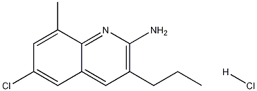 2-Amino-6-chloro-8-methyl-3-propylquinoline hydrochloride CAS#: 1172050-00-8