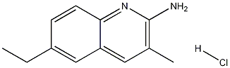 2-Amino-6-ethyl-3-methylquinoline hydrochloride CAS#: 1172796-85-8