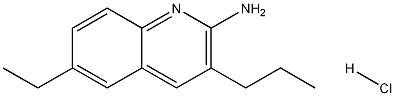 2-Amino-6-ethyl-3-propylquinoline hydrochloride CAS#: 1169992-83-9