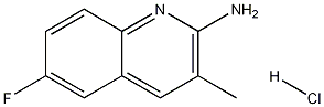 2-Amino-6-fluoro-3-methylquinoline hydrochloride CAS#: 1170267-22-7
